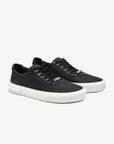 Sneakers negras elegantes unisex Untitled 4 frontal