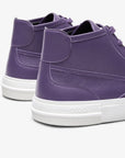 Sneakers altas moradas de piel unisex Untitled 12 talón