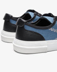 Sneakers azules y negras unisex Untitled 16 talón