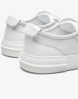 Sneakers blancas de piel unisex Untitled 5 talón