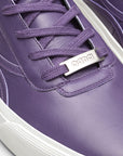 Sneakers altas moradas de piel unisex Untitled 12 detalle