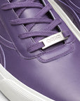 Sneakers altas moradas de piel unisex Untitled 12 detalle