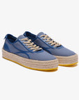Blue fabric sneakers for men and women Bali 62