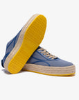 Blue fabric sneakers for men and women Bali 62