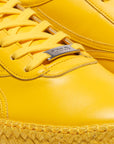 Sneakers amarillas elegantes de piel Brazil 55