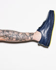 Sneakers unisex in pelle blu Maldive 960