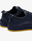 Sneakers unisex in pelle blu Maldive 960