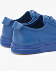 Sneakers in pelle blu da donna e da uomo Blu 480