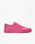 Pink leather sneakers unisex Pink 800