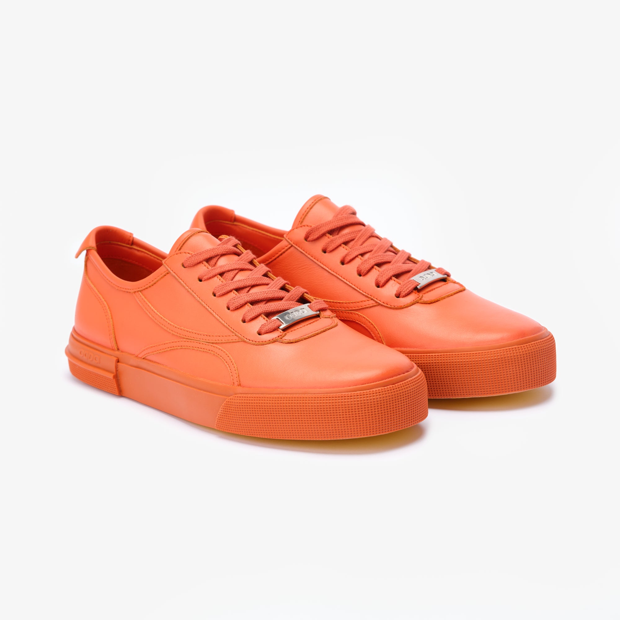 Orange Luxury Sneakers ODDA Sport Shoes – ODDABrand