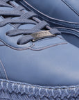 Sneakers azules de piel para hombre y mujer Santorini 30