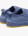 Blue leather sneakers for men and women Santorini 30