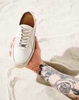 Beige fabric sneakers for men and women Sydney 128