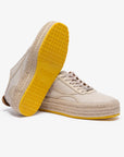 Beige fabric sneakers for men and women Sydney 128