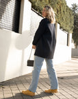 Sneakers elegantes unisex doradas Gold 580