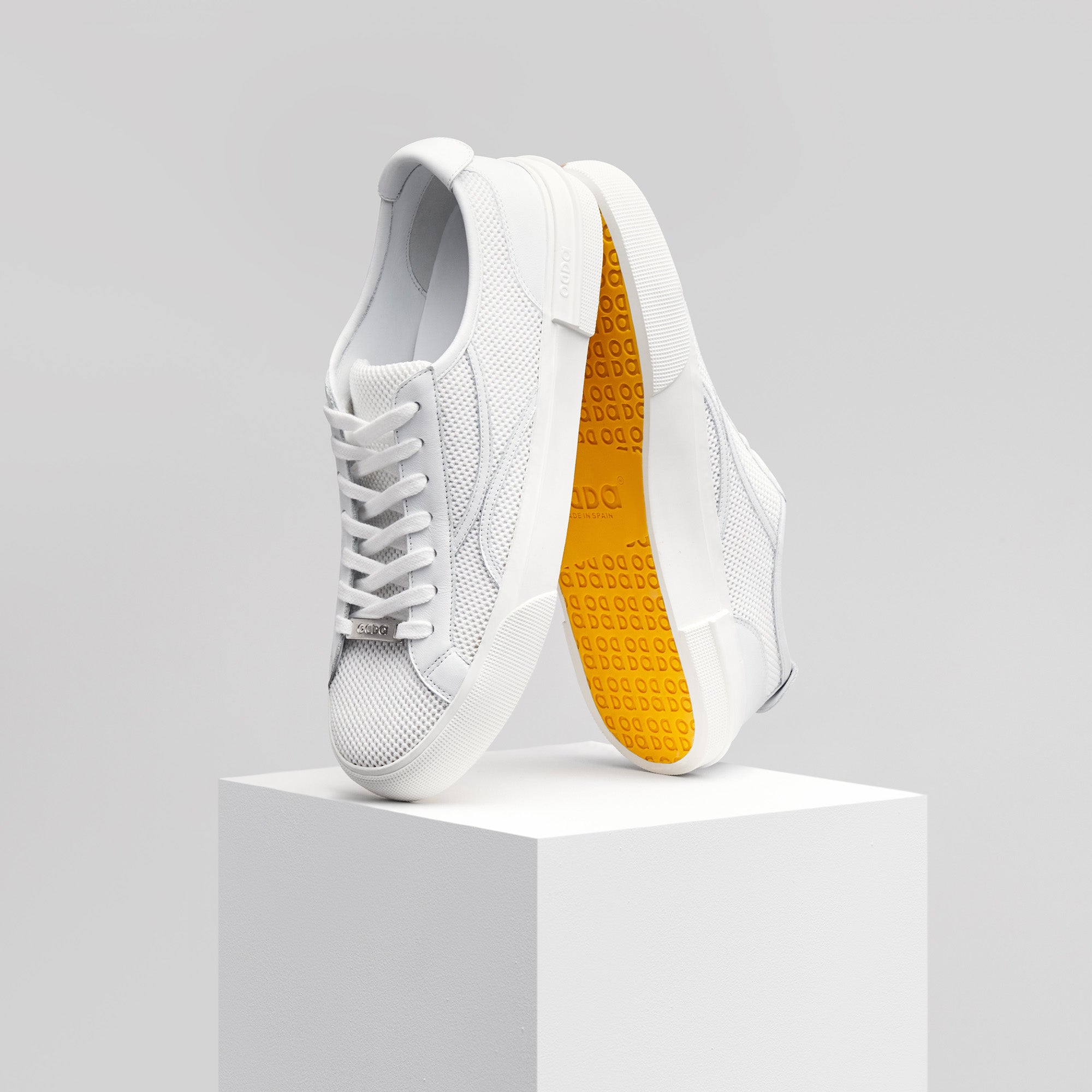 Odda brand cuidado sneaker tejido rejilla nylon