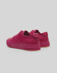 Pink leather sneakers unisex Pink 800