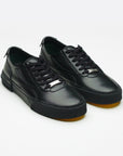 Sneakers negras de piel unisex Untitled origins black