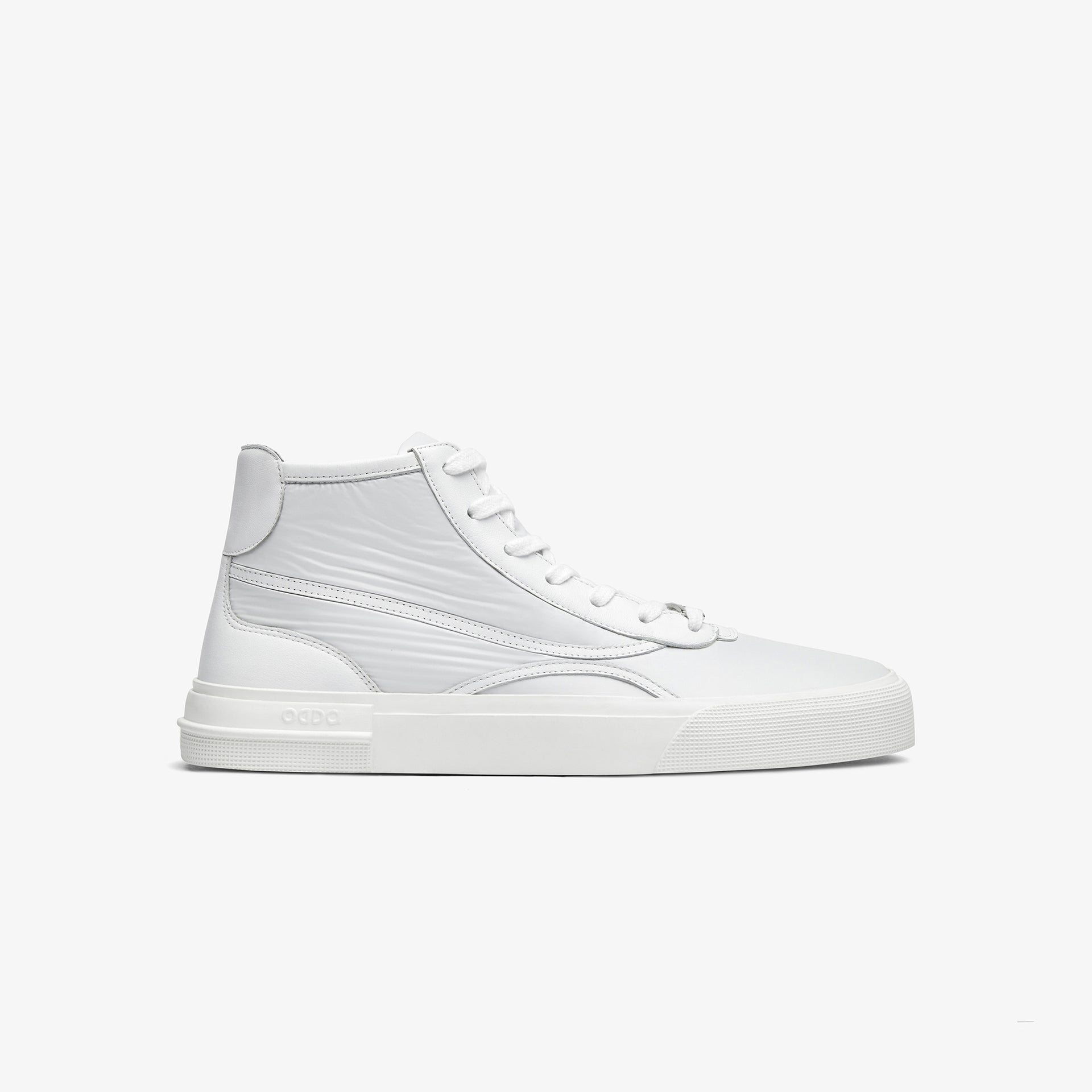 ODDA White Sneakers High Top Trainers for Men and Women – ODDABrand