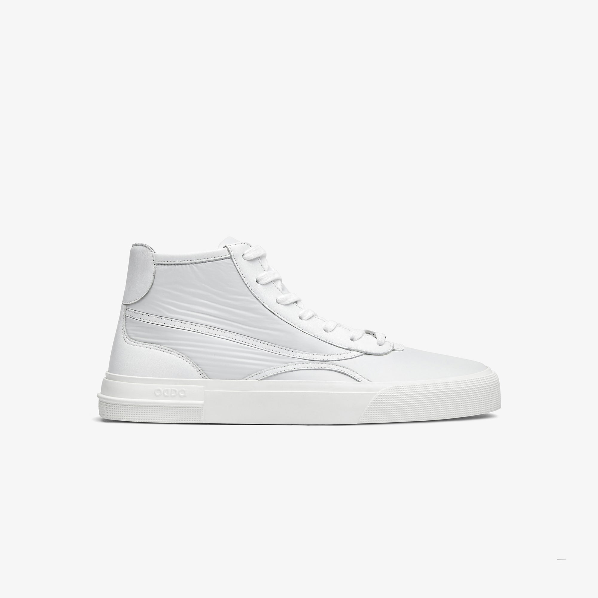 Zapatillas altas blancas de tela para hombre y mujer Untitled 10