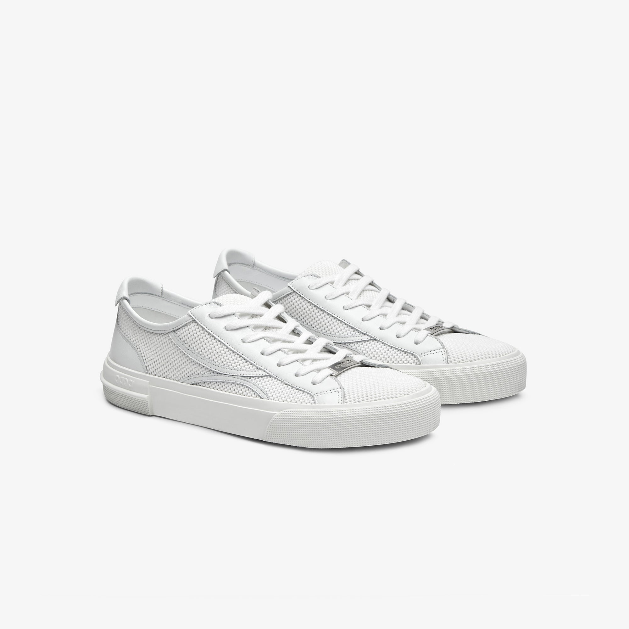 Sneakers blancas de piel unisex Untitled 5 frontal