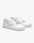 Zapatillas blancas y rosas para hombre y mujer Untitled 18 frontal