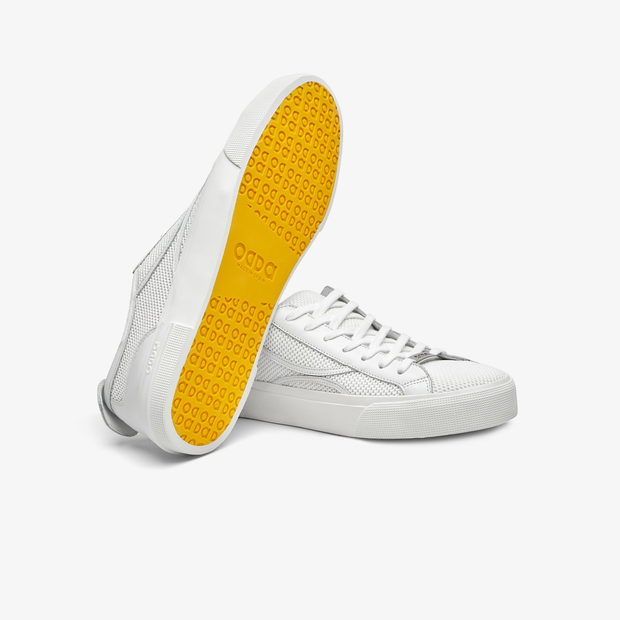 Sneakers blancas de piel unisex Untitled 5 suela