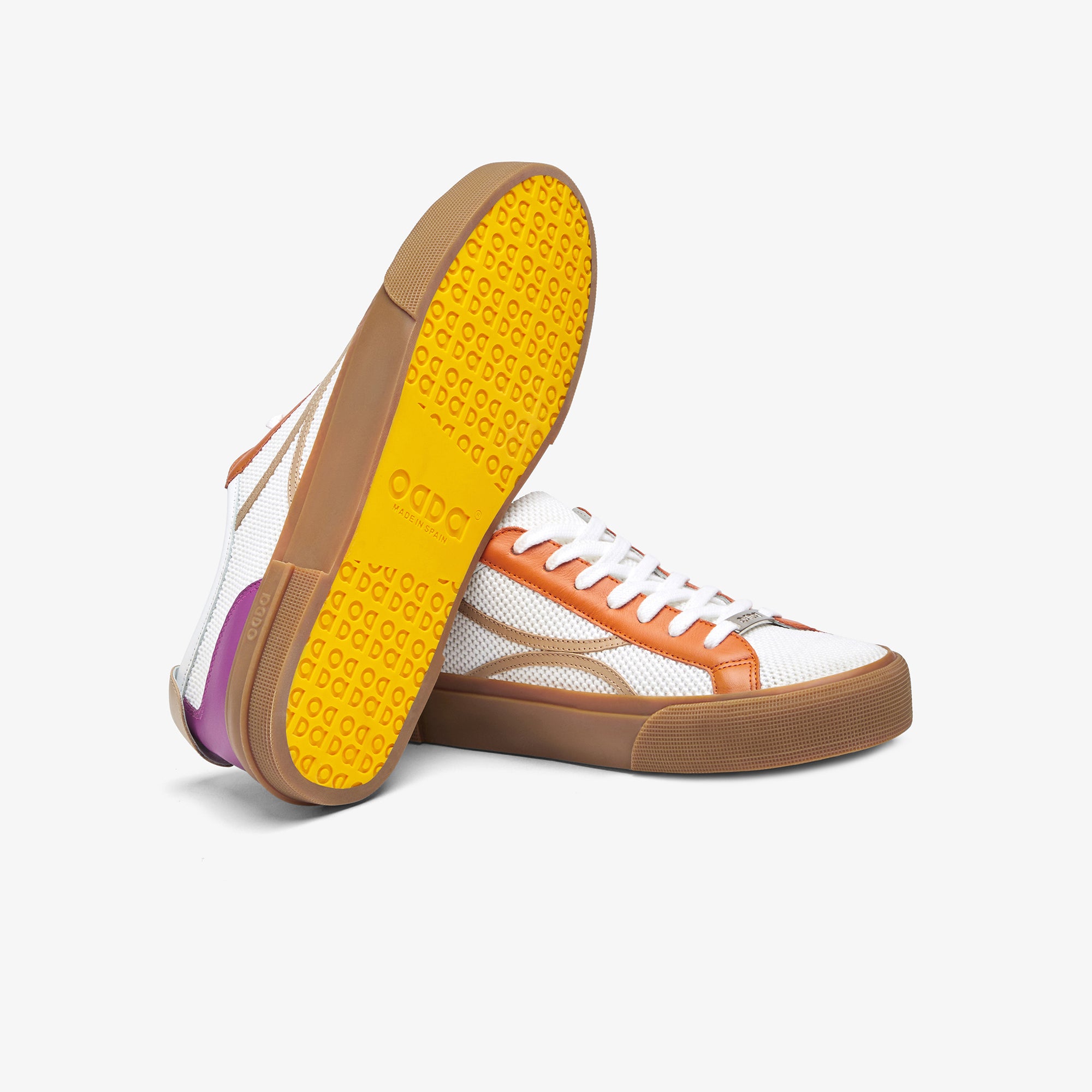 Sneakers de colores en piel unisex Untitled 9 suela