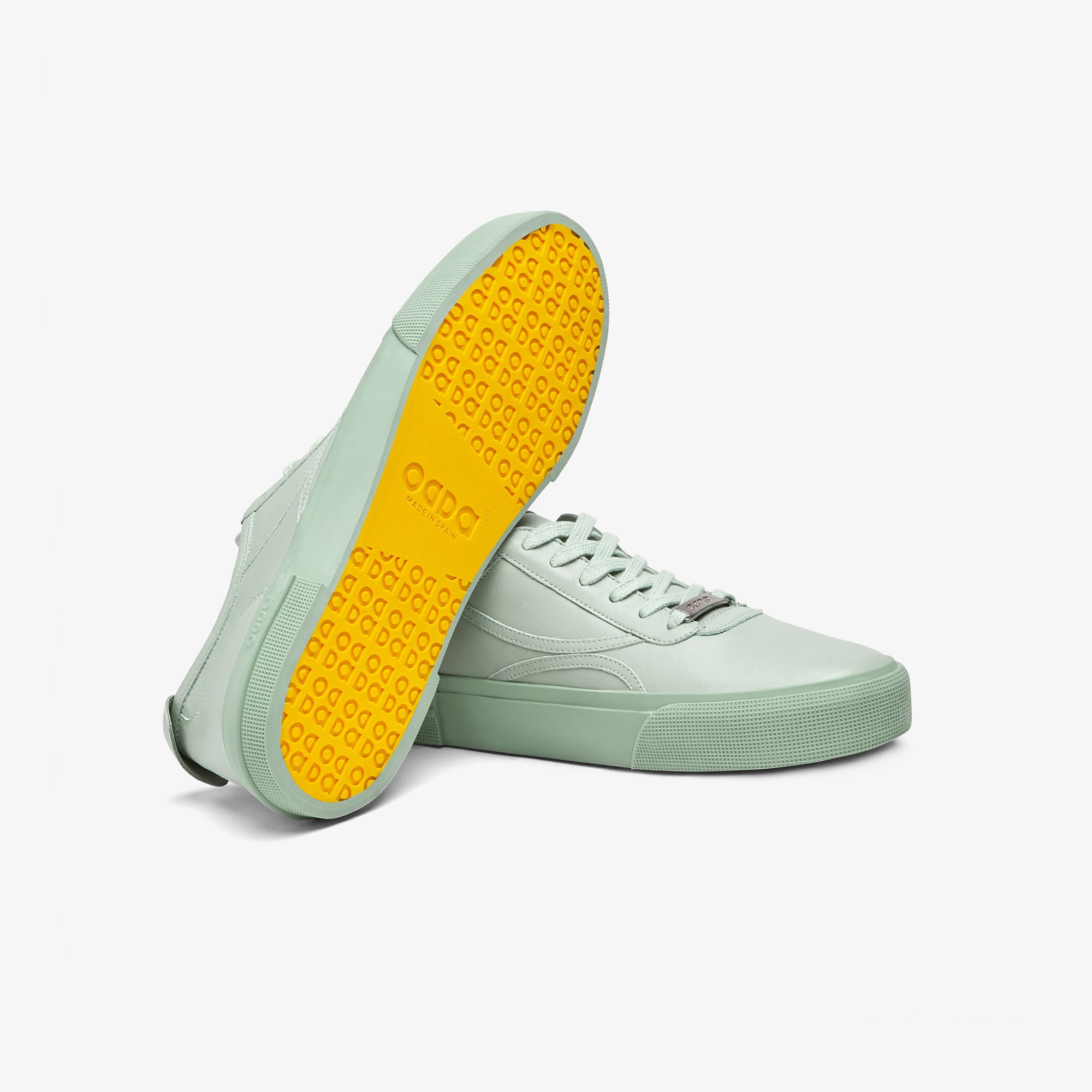 Zapatillas verdes de piel para mujer y hombre Untitled 22 suela