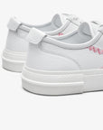 Zapatillas blancas y rosas para hombre y mujer Untitled 18 talón