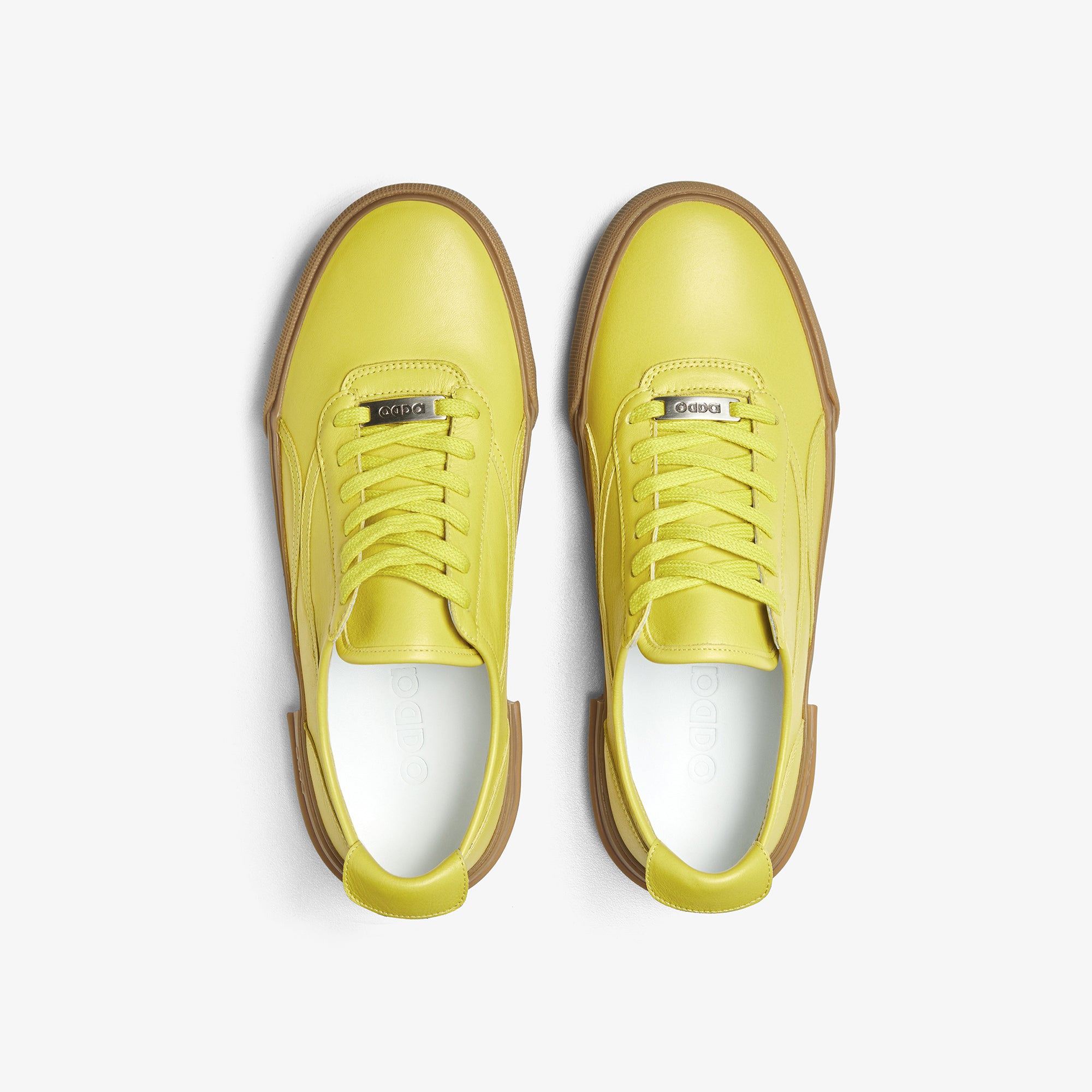 Zapatillas amarillas para mujer y hombre Untitled 30 cenital