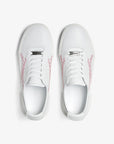Zapatillas blancas y rosas para hombre y mujer Untitled 18 cenital