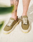 Green unisex sneakers Hawaii 808
