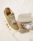 Green unisex sneakers Hawaii 808