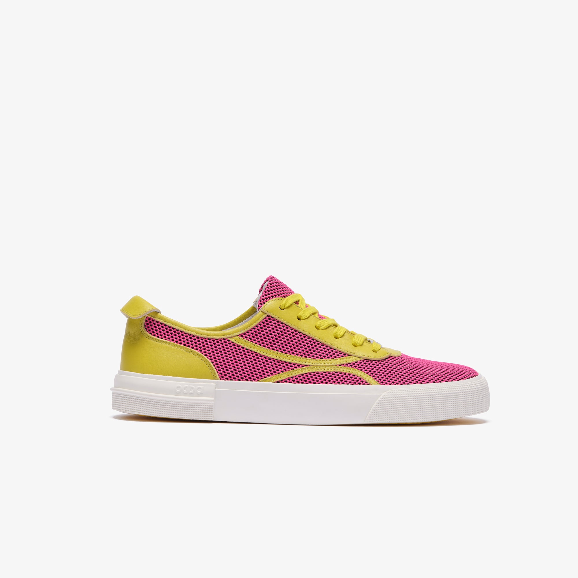 Pink and Yellow Unisex Sneakers | ODDA Sneakers – ODDABrand