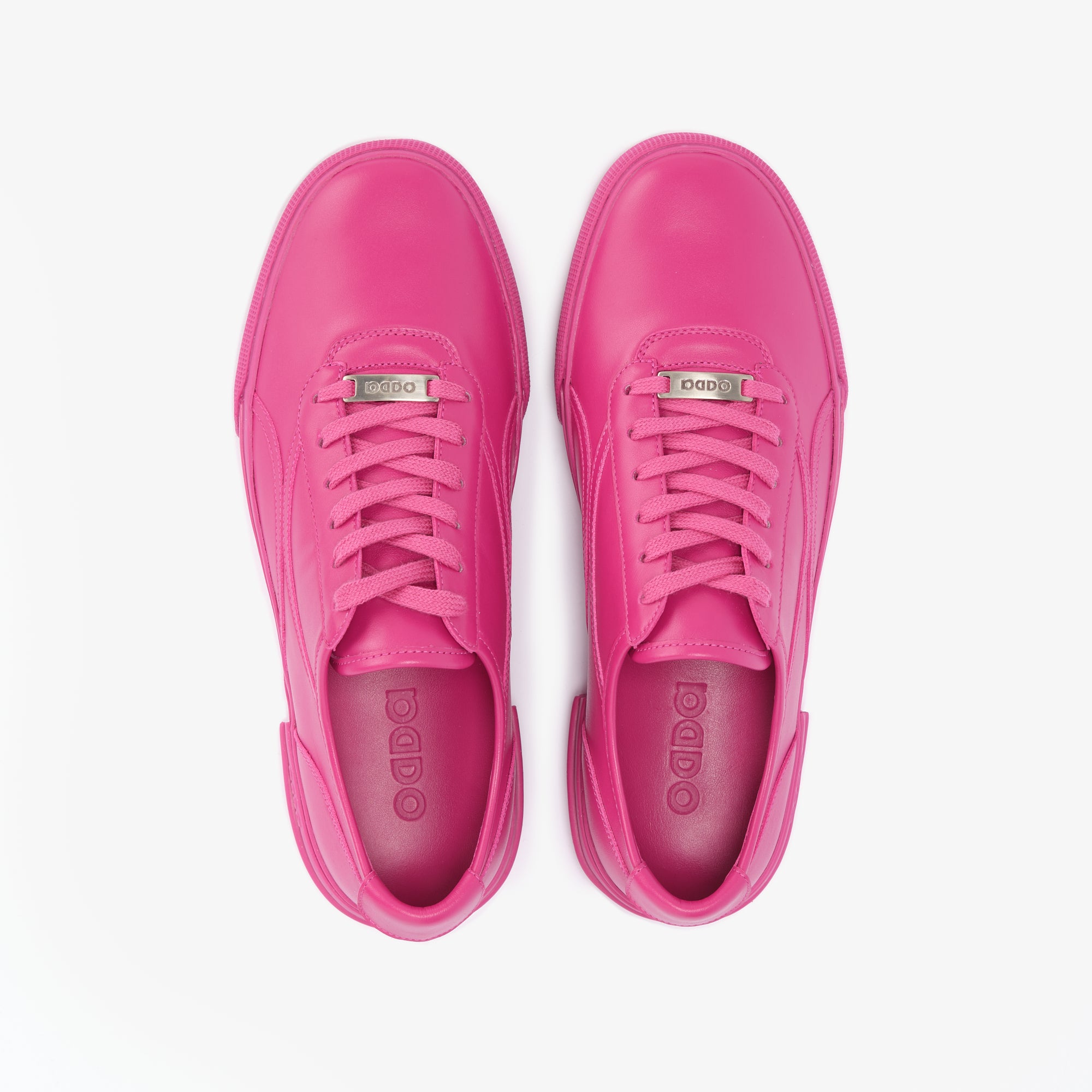Sneakers in pelle rosa unisex Rosa 800