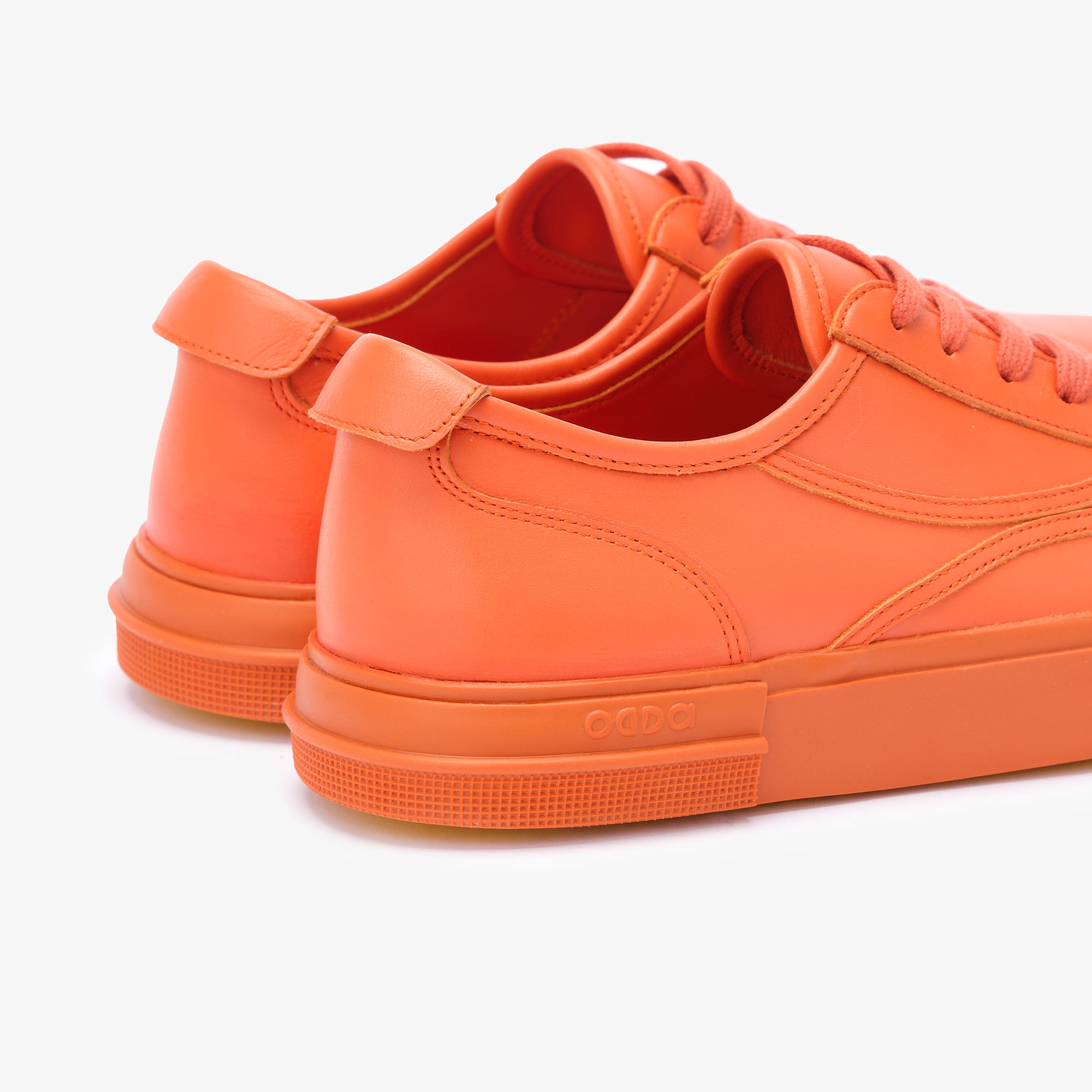 Orange platform sneakers online