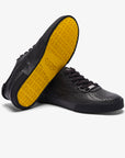 Zapatillas de piel negras para hombre y mujer Obsidian