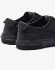 Zapatillas de piel negras para hombre y mujer Obsidian