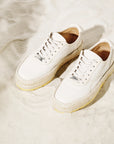 Beige fabric sneakers for men and women Sydney 128