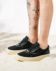 Black elegant sneakers for men and women Tahiti 689
