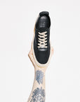 Black elegant sneakers for men and women Tahiti 689