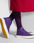 Sneakers altas moradas de piel unisex Untitled 12