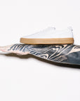 Zapatillas blancas de piel Untitled origins white