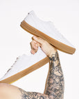 Zapatillas blancas de piel Untitled origins white
