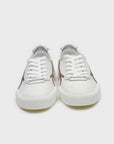 Eleganti sneakers bianche e verdi Aurea