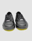 Zapatillas de piel negras para hombre y mujer Obsidian